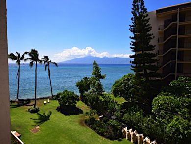 Lahaina Beachfront  Studio Communal Pool Sleeps Three Guests